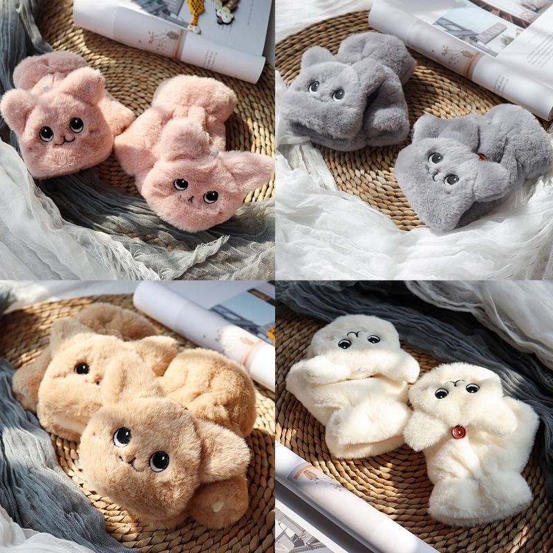 Five Fingers Gloves Women Student Thicken Plush Warm Half Finger Cute Cat Embroidery Convertible Flip Top Winter Fingerless Mittens
Five Fingers Gloves Women Student Thicken Plush Warm Half Finger Cute Cat Embroidery Convertible Flip Top Winter Fingerless Mittens