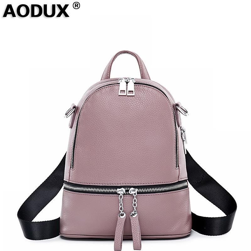 AODUX 2020 New 4 Colors 100% Genuine Leather Women's Travel Backpack Bags First Layer Cowhide Girl Bag Female Rucksack Mochila, Black
AODUX 2020 New 4 Colors 100% Genuine Leather Women's Travel Backpack Bags First Layer Cowhide Girl Bag Female Rucksack Mochila, Black
