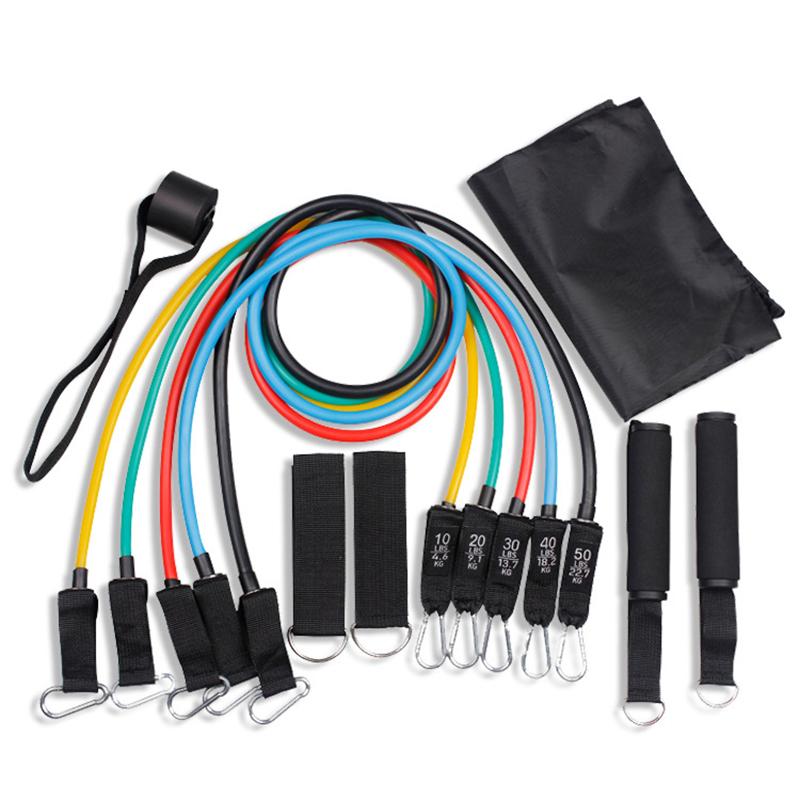 11 Pcs Resistance Bands Crossfit Training Exercise Yoga Tubes Pull Rope Rubber Training Expander Elastic Bands Fitness with Bag
11 Pcs Resistance Bands Crossfit Training Exercise Yoga Tubes Pull Rope Rubber Training Expander Elastic Bands Fitness with Bag