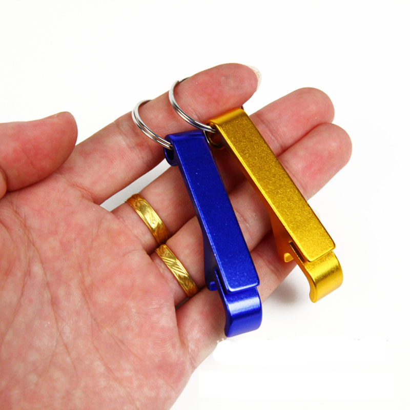 Beer Bottle Opener Keychain Multifunctional Portable Corkscrew Household Kitchen Tools