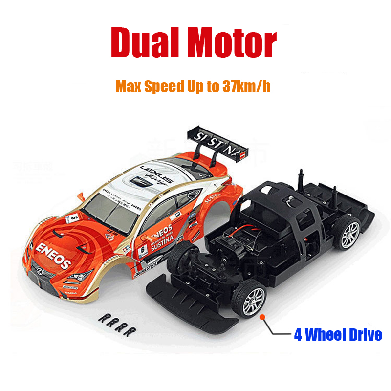 GTR/Lexus 4WD Drift Racing Car Championship 2.4G Off Road Rockstar Radio Remote Control Vehicle Electronic Hobby Toys
GTR/Lexus 4WD Drift Racing Car Championship 2.4G Off Road Rockstar Radio Remote Control Vehicle Electronic Hobby Toys