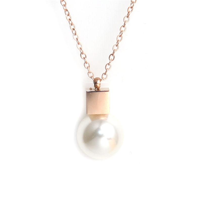 Pendant Necklaces Fashion Stainless Steel Necklace Rose Gold Multi-Styles For Women Girls Friend Holiday Jewelry Gift 40cm - 39.5cm 1 PC
Pendant Necklaces Fashion Stainless Steel Necklace Rose Gold Multi-Styles For Women Girls Friend Holiday Jewelry Gift 40cm - 39.5cm 1 PC