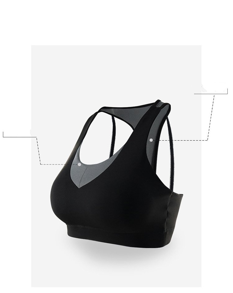 Women Sports Bras Yoga Fitness Stretch Workout Tank Top Female Girls Seamless Padded Racerback Sports Bra, Black
Women Sports Bras Yoga Fitness Stretch Workout Tank Top Female Girls Seamless Padded Racerback Sports Bra, Black
