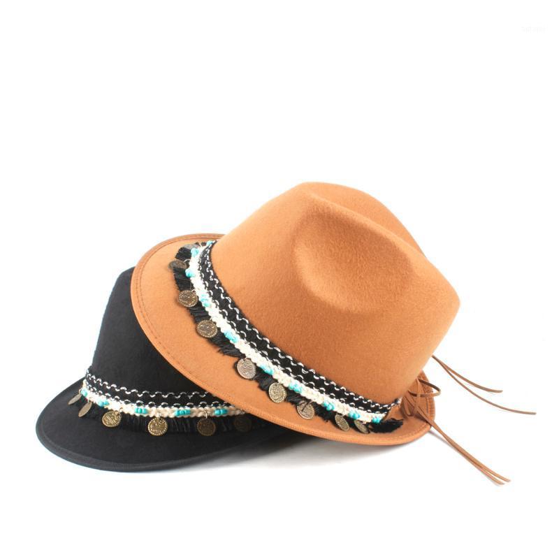2020 Men Women Wool Fedora Hat For Gentleman Elegant Lady Party Fasciator Hat Autumn Winter Panama Size 58CM1, Black
2020 Men Women Wool Fedora Hat For Gentleman Elegant Lady Party Fasciator Hat Autumn Winter Panama Size 58CM1, Black