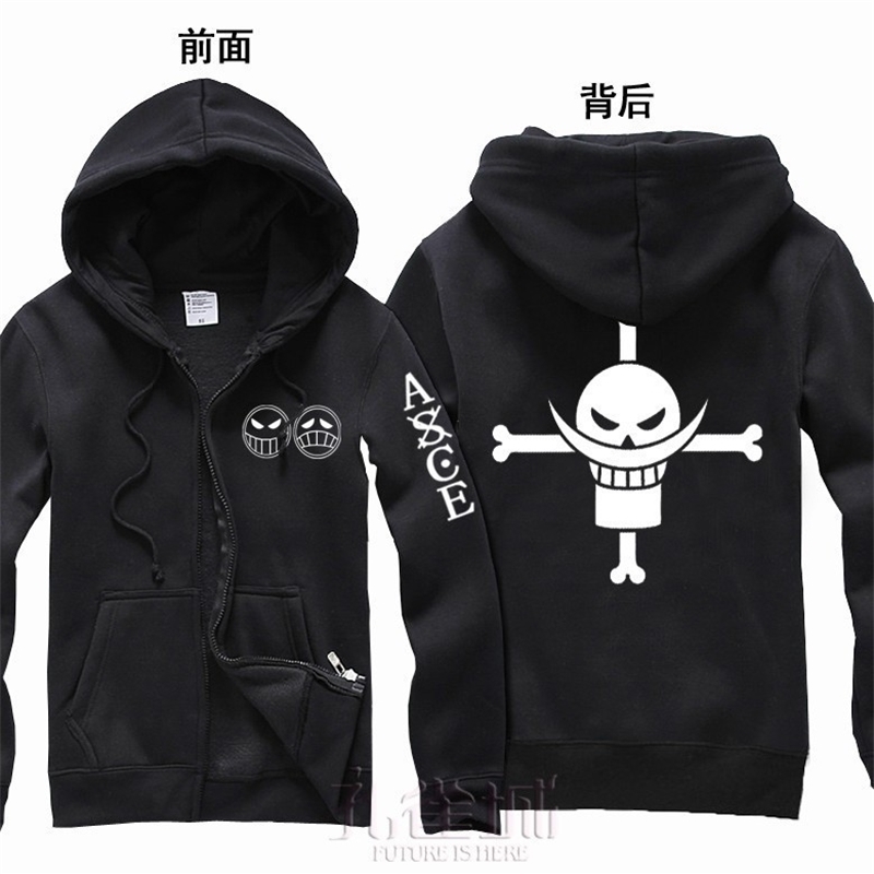 Anime One piece White beard Portgas D Ace Hooded Sweatshirt Cosplay Hoodie Costumes Mens 100% Cotton Print Coat High Qulity 201104, Style1
Anime One piece White beard Portgas D Ace Hooded Sweatshirt Cosplay Hoodie Costumes Mens 100% Cotton Print Coat High Qulity 201104, Style1