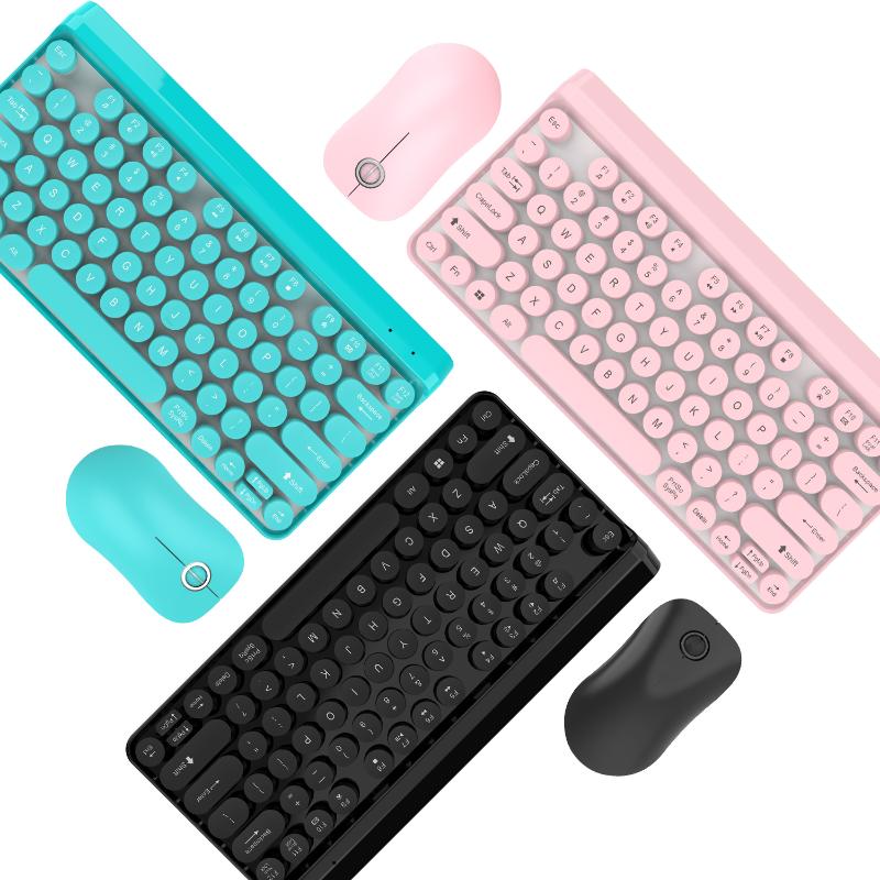 Hot Sale Gaming Keyboards And Mouse Punk Portable 2.4GHz Ultrathin Wireless Keyboard Mouse Set
Hot Sale Gaming Keyboards And Mouse Punk Portable 2.4GHz Ultrathin Wireless Keyboard Mouse Set