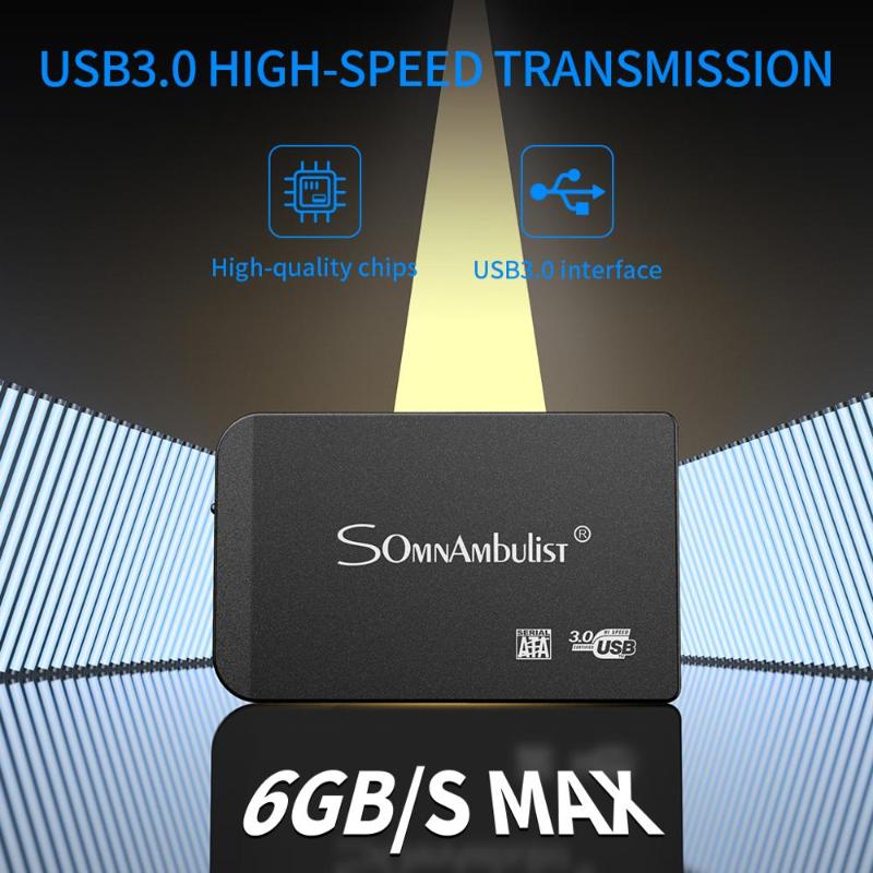 SOMNAMBULIST HDD 2.5" External Hard Drive 500gb/1tb/2tb Hard Disk hd externo disco duro externo Drive
SOMNAMBULIST HDD 2.5" External Hard Drive 500gb/1tb/2tb Hard Disk hd externo disco duro externo Drive