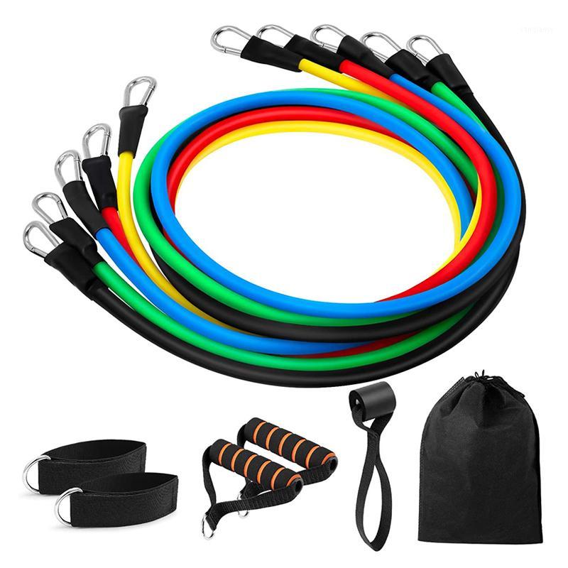 11 Pcs/Bag Latex Resistance Bands Crossfit Training Exercise Yoga Tubes Pull Rope Rubber Expander Elastic Bands Fitness With Bag1
11 Pcs/Bag Latex Resistance Bands Crossfit Training Exercise Yoga Tubes Pull Rope Rubber Expander Elastic Bands Fitness With Bag1