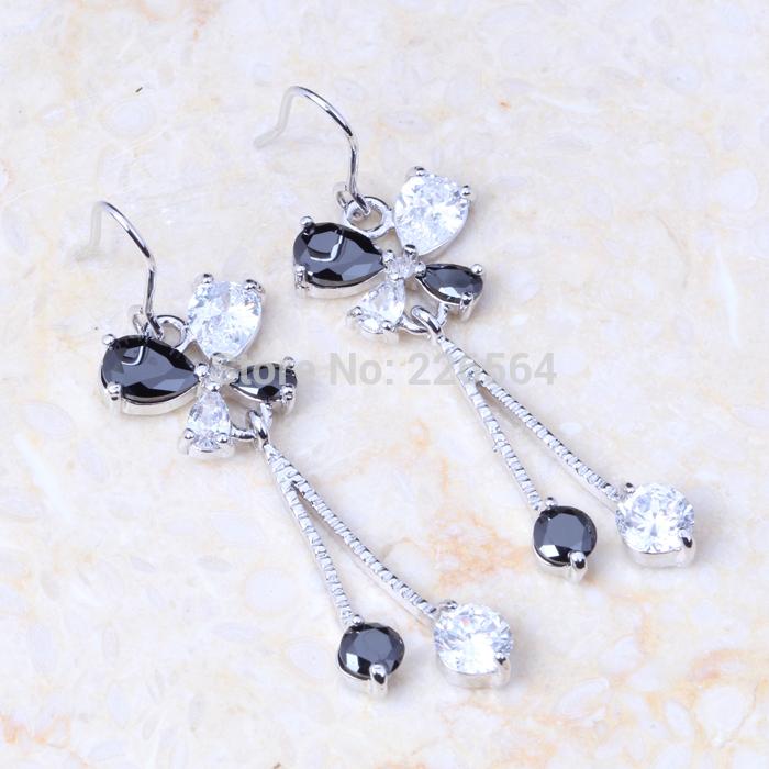 Free Shipping ! Classy White Cubic Zirconia Silver Colour Butterfly -shaped Drop Earrings E176
Free Shipping ! Classy White Cubic Zirconia Silver Colour Butterfly -shaped Drop Earrings E176