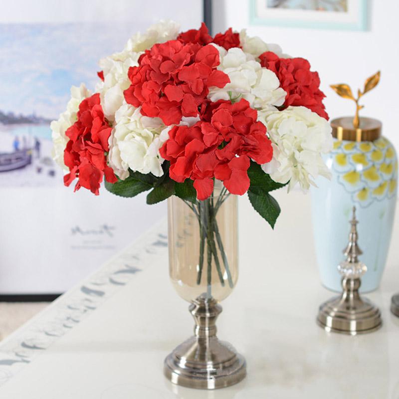 Artificial Faux Floral Flowers Plants with leaf bud Artificial Flowers Branch Wedding Decor Hydrangea Bouquet Single Silk Cloth, Pink
Artificial Faux Floral Flowers Plants with leaf bud Artificial Flowers Branch Wedding Decor Hydrangea Bouquet Single Silk Cloth, Pink