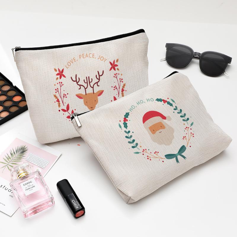 Christmas Women Travel Cosmetic Bag Makeup Bag Handbag Female Zipper Purse Small storage trinkets
Christmas Women Travel Cosmetic Bag Makeup Bag Handbag Female Zipper Purse Small storage trinkets