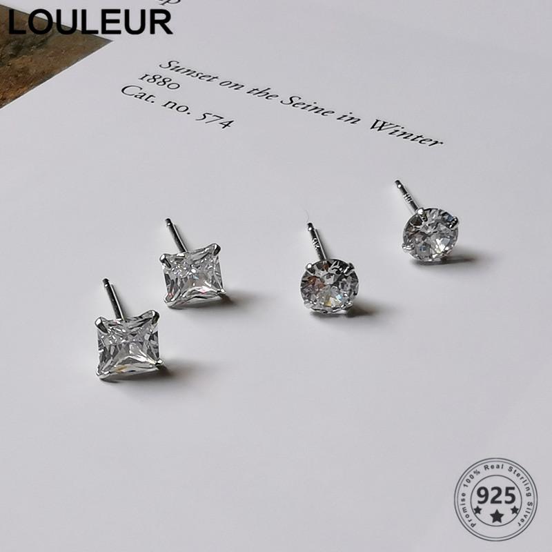 Stud LouLeur 925 Sterling Silver Earrings Zircon Jewelry For Women Fashion Gifts 2021
Stud LouLeur 925 Sterling Silver Earrings Zircon Jewelry For Women Fashion Gifts 2021
