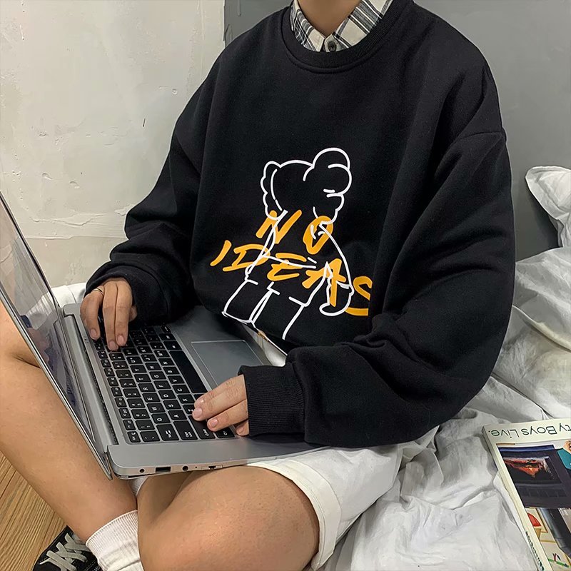 Male Sweatshirt 2021 Spring New Winter Released Long Sleeves Around and Female Neck Youth -5xl QFEU, White
Male Sweatshirt 2021 Spring New Winter Released Long Sleeves Around and Female Neck Youth -5xl QFEU, White