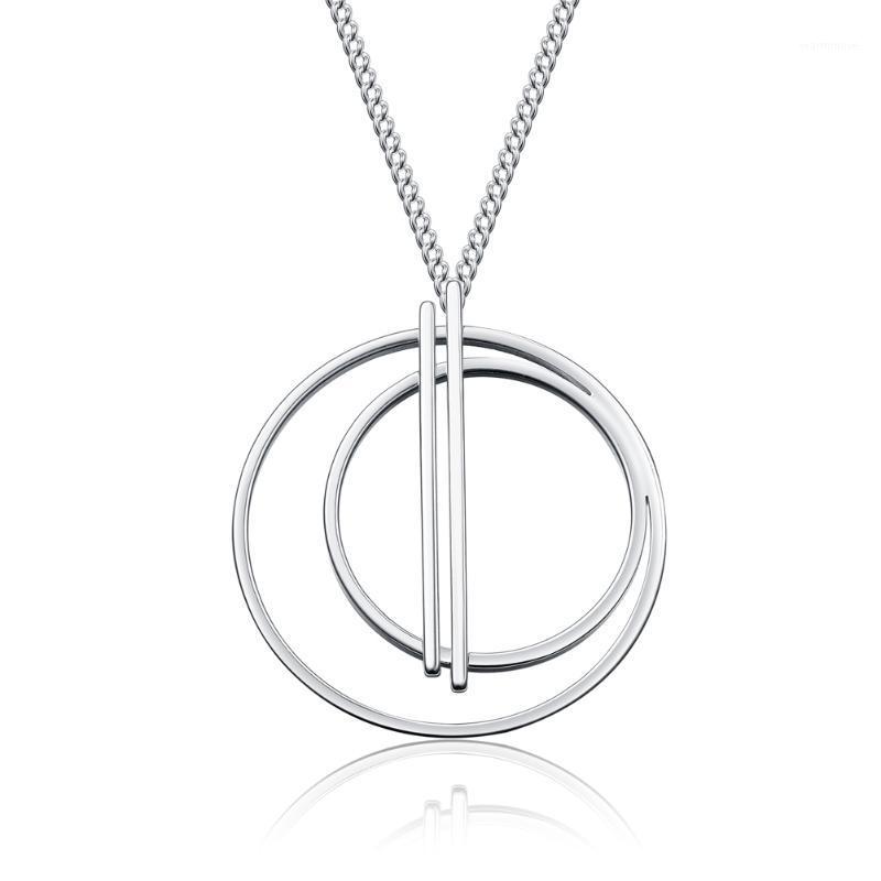 Fashion double circle pendant necklace geometric pendant necklace simple jewelry wholesale1
Fashion double circle pendant necklace geometric pendant necklace simple jewelry wholesale1