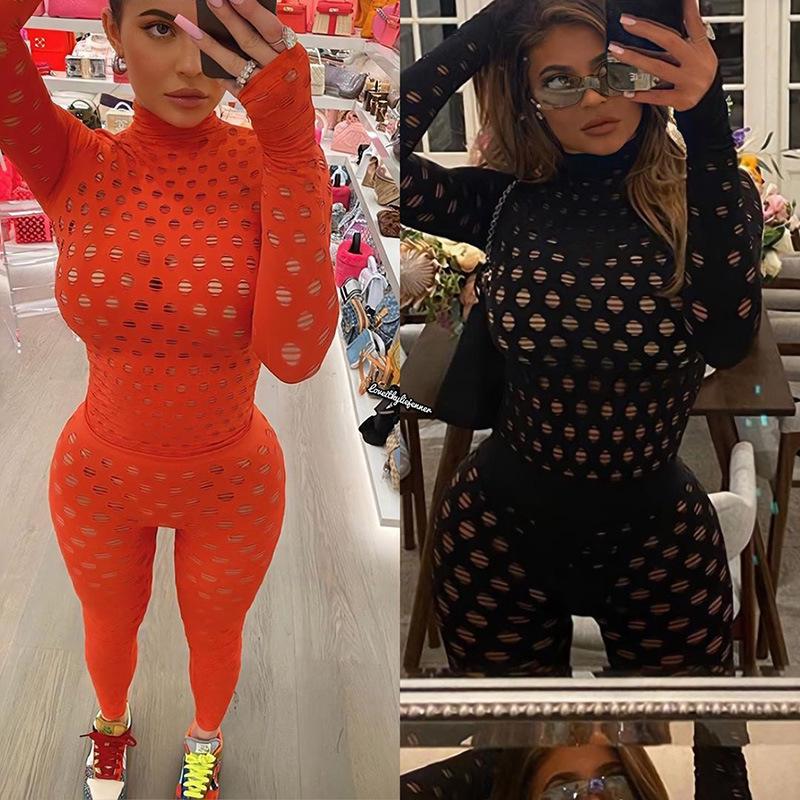 2 Piece Sportswear Sexy Hollow Out Outfit Women Autumn Hole Long Sleeve Tops Leggings Femme Casual See Through Running Yoga Sets, White
2 Piece Sportswear Sexy Hollow Out Outfit Women Autumn Hole Long Sleeve Tops Leggings Femme Casual See Through Running Yoga Sets, White