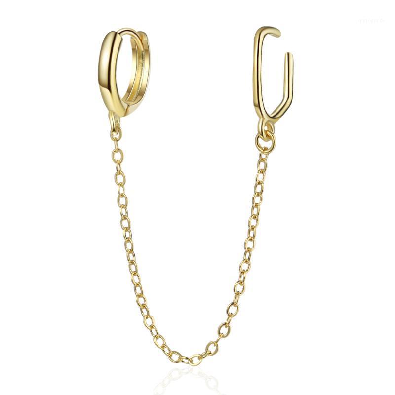 Two Wear Ear Clip Cartilage Long Tassel Chain Gold Color Asymmetric Hoop Earrings For Women Korean Fashion Jewelry Gifts SD21731
Two Wear Ear Clip Cartilage Long Tassel Chain Gold Color Asymmetric Hoop Earrings For Women Korean Fashion Jewelry Gifts SD21731