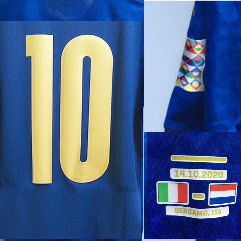 2020 Match Worn Player Issue Jorginho Belotti Insigne Immobile Soccer Patch Badge, Leave you want name number
2020 Match Worn Player Issue Jorginho Belotti Insigne Immobile Soccer Patch Badge, Leave you want name number