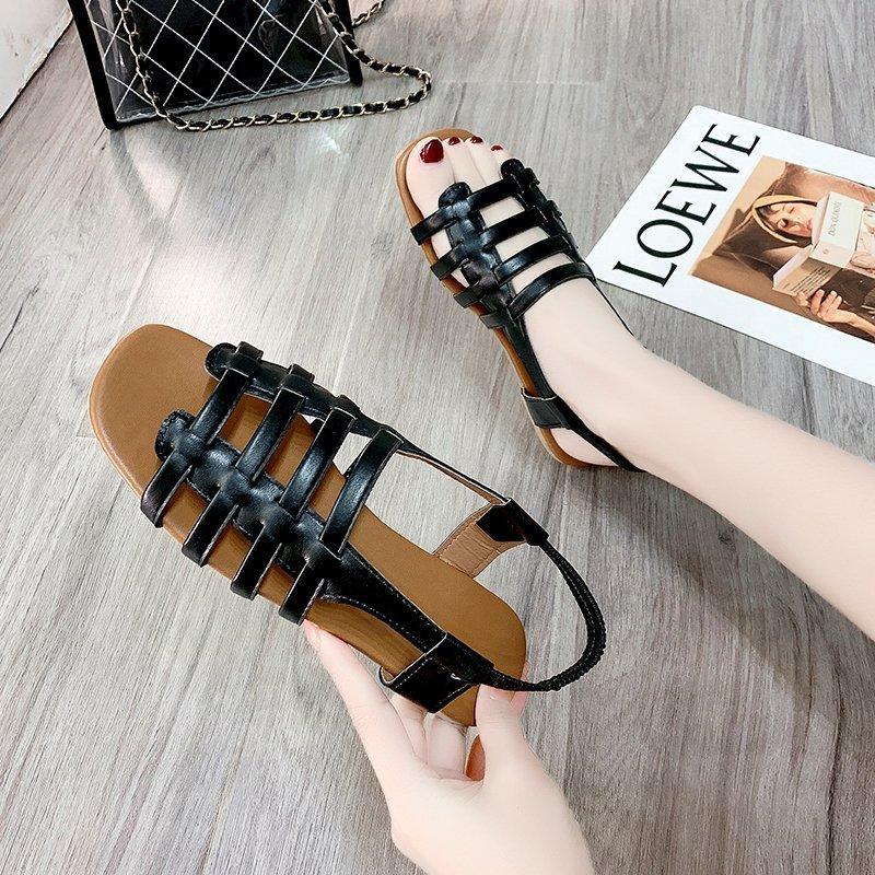 Women Sandals 2021 Summer Outdoor Beach Flip-flop Sandals Solid Fashion Gladiator Women Flats Casual Ladies Shoes, Black
Women Sandals 2021 Summer Outdoor Beach Flip-flop Sandals Solid Fashion Gladiator Women Flats Casual Ladies Shoes, Black