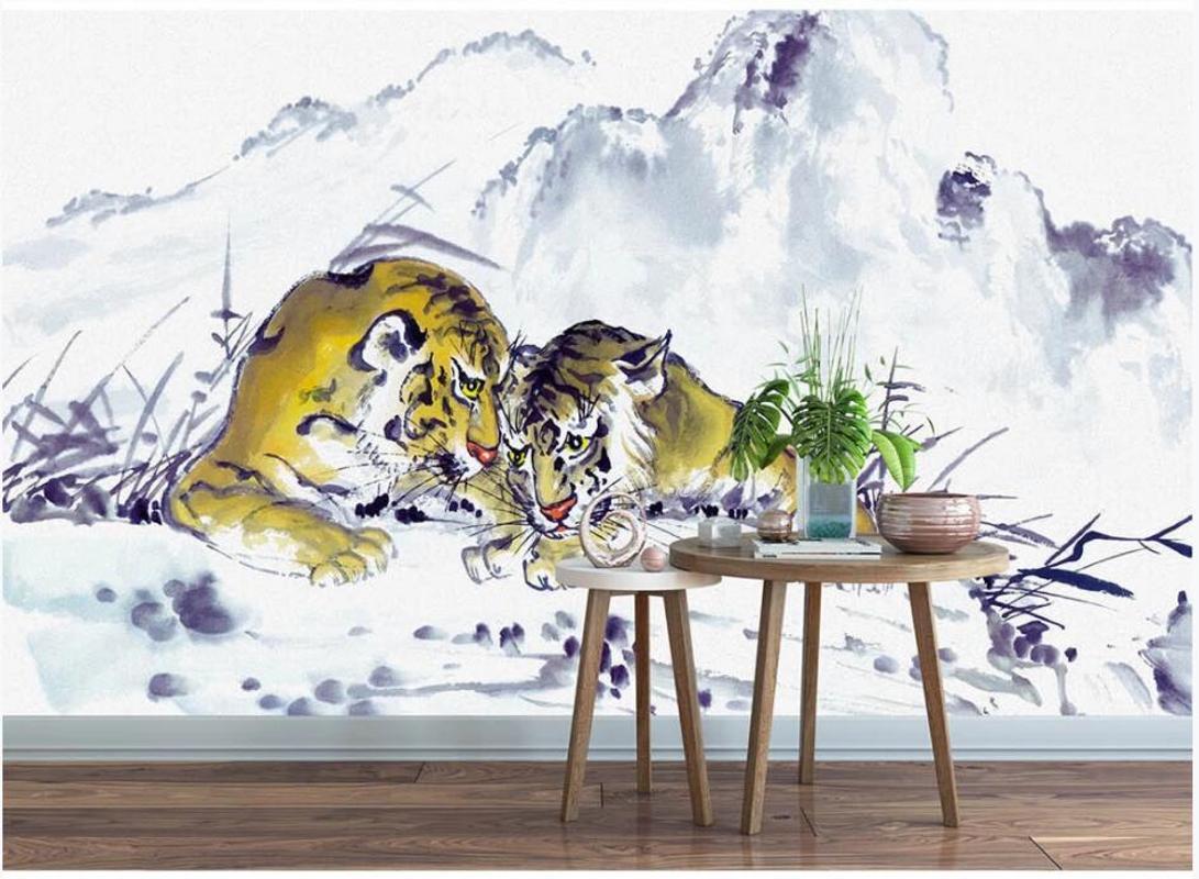 Wallpapers 3d Wallpaper Custom Po Chinese Style Two Tiger Oil Painting Living Room Home Decor Wall Murals For Walls 3 D
Wallpapers 3d Wallpaper Custom Po Chinese Style Two Tiger Oil Painting Living Room Home Decor Wall Murals For Walls 3 D