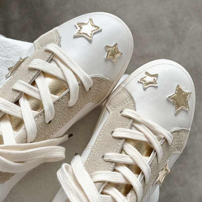 winter Lace-up Fashion Women Casual Solid Canvas Female Comfortable Star Shoes Woman S13-30 Y200801