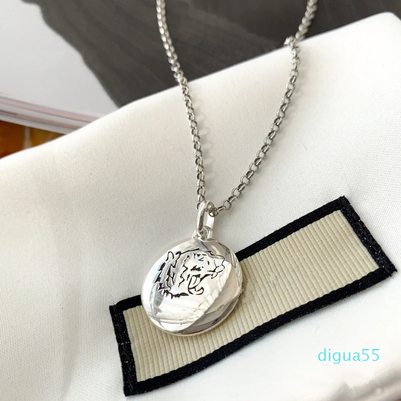 fashion Retro Style Sterling Silver Necklace For Men And Women