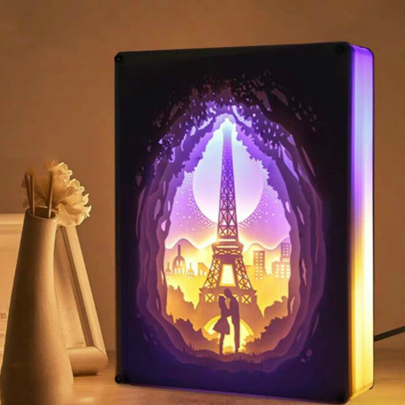 Novelty Night Light Totoro Paper-cut Atmosphere Lamp 3D Paper Carving Art Decoration Lamp USB Power for Living Room Bedroom C1007
Novelty Night Light Totoro Paper-cut Atmosphere Lamp 3D Paper Carving Art Decoration Lamp USB Power for Living Room Bedroom C1007