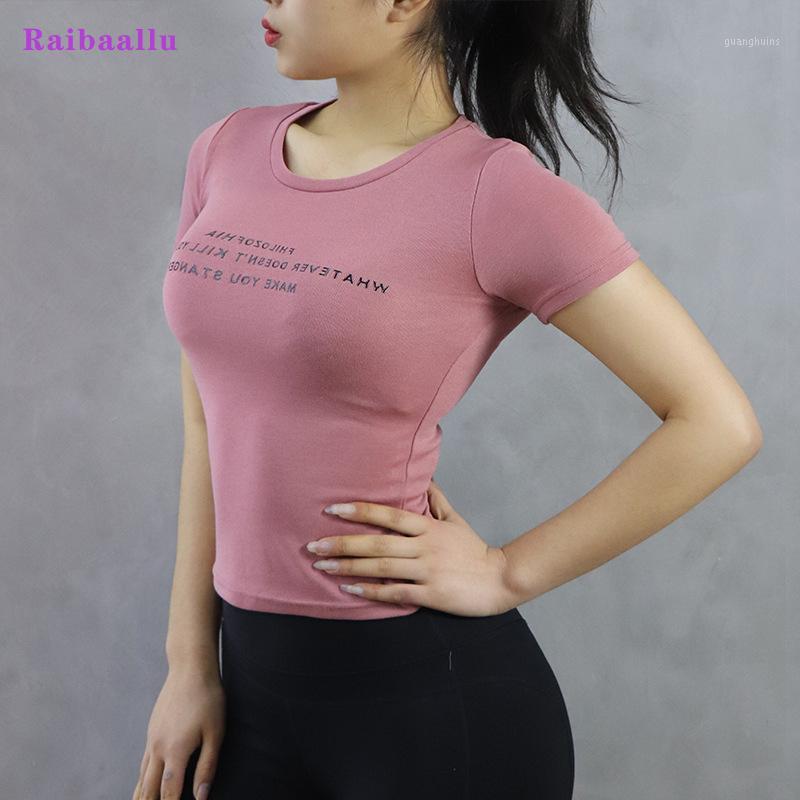 Raibaallu Sexy Summer short T Shirts Slim Fit For Sports Fitness Yoga Short Sleeve Yoga Top Quick Drying Womens Gym Shirt Sport1
Raibaallu Sexy Summer short T Shirts Slim Fit For Sports Fitness Yoga Short Sleeve Yoga Top Quick Drying Womens Gym Shirt Sport1
