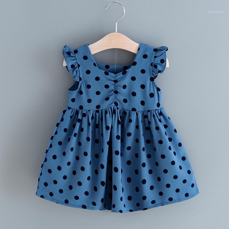 Girl's Dresses Summer Dress Toddler Kids Baby Girls Polka Dot Clothes Blue Sleeveless Ruffles Casual 20211
Girl's Dresses Summer Dress Toddler Kids Baby Girls Polka Dot Clothes Blue Sleeveless Ruffles Casual 20211
