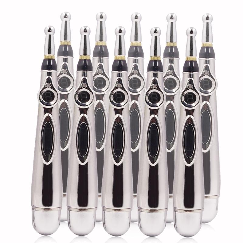 5/100PCS Acupuncture pen Electric Body Pain Massager Magnet Therapy Massage Pen Meridian Energy For Dorpshipping Wholesale
5/100PCS Acupuncture pen Electric Body Pain Massager Magnet Therapy Massage Pen Meridian Energy For Dorpshipping Wholesale