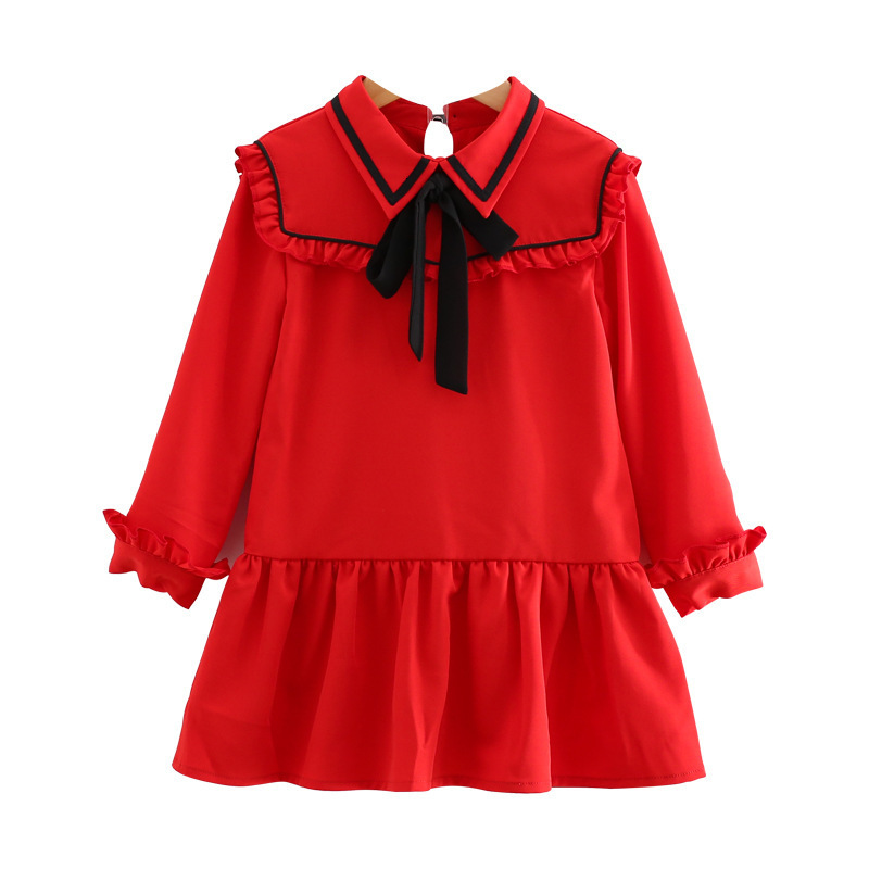 2021 New Girl Christmas England Style Turn-down Collar Lantern Sleeve Bow Elegant Mermaid Girls Party Es 2-6y Red Tb5a
2021 New Girl Christmas England Style Turn-down Collar Lantern Sleeve Bow Elegant Mermaid Girls Party Es 2-6y Red Tb5a