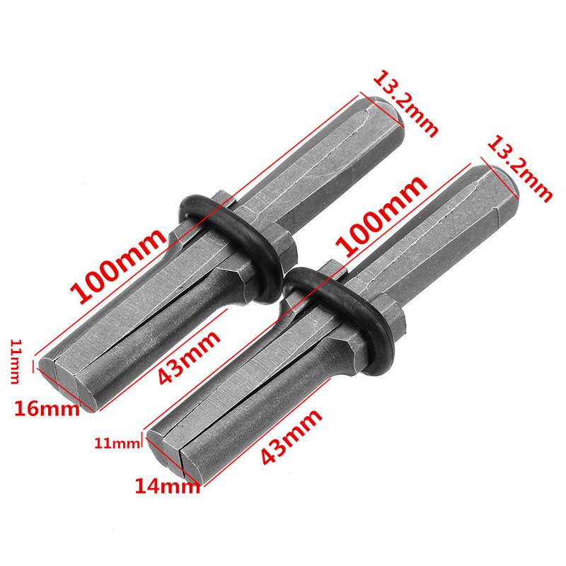 1pc New 14x100mm/16x100mm Plug Wedges Feather Shims Concrete Rock Stone Splitter Hand Tools Kit
1pc New 14x100mm/16x100mm Plug Wedges Feather Shims Concrete Rock Stone Splitter Hand Tools Kit