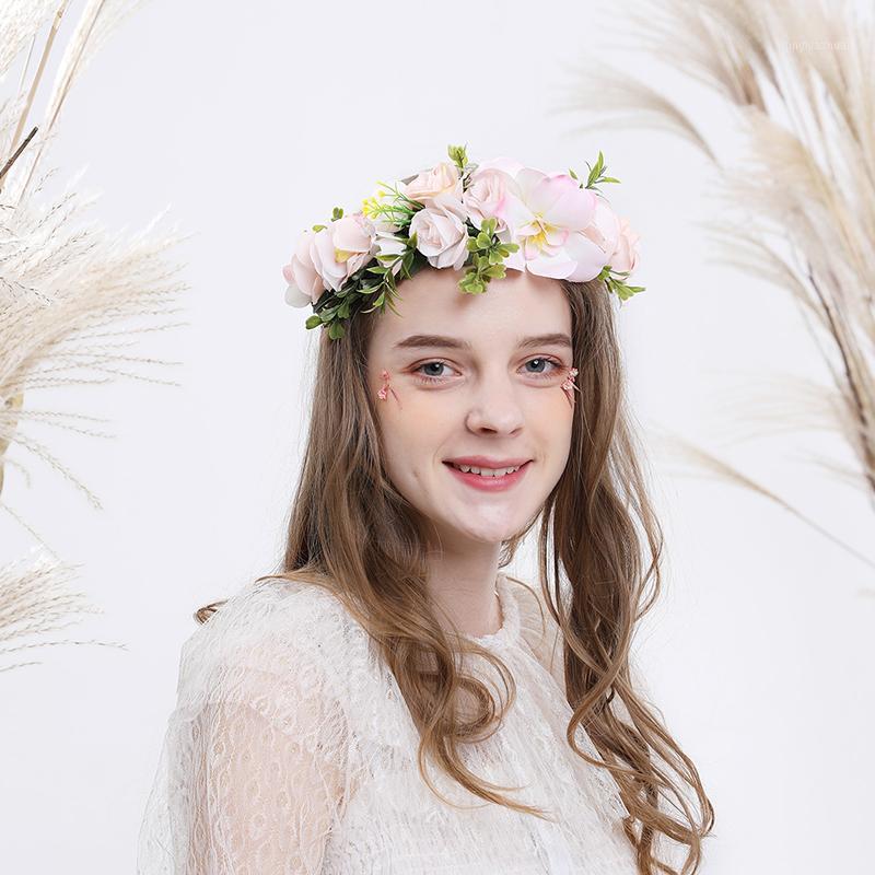 Adjustable floral headband Flower Headband Wedding Flower Crown Wreath Hair Accessories1, Light yellow
Adjustable floral headband Flower Headband Wedding Flower Crown Wreath Hair Accessories1, Light yellow