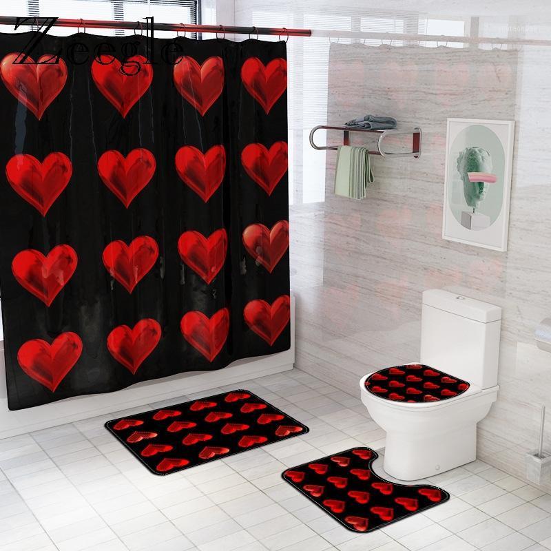 Romantic Love Hearts Bath Mat and Shower Curtain Absorbent Bathroom Floor Carpet Bathroom Foot Mat Non-Slip Bath Foot Rug1
Romantic Love Hearts Bath Mat and Shower Curtain Absorbent Bathroom Floor Carpet Bathroom Foot Mat Non-Slip Bath Foot Rug1