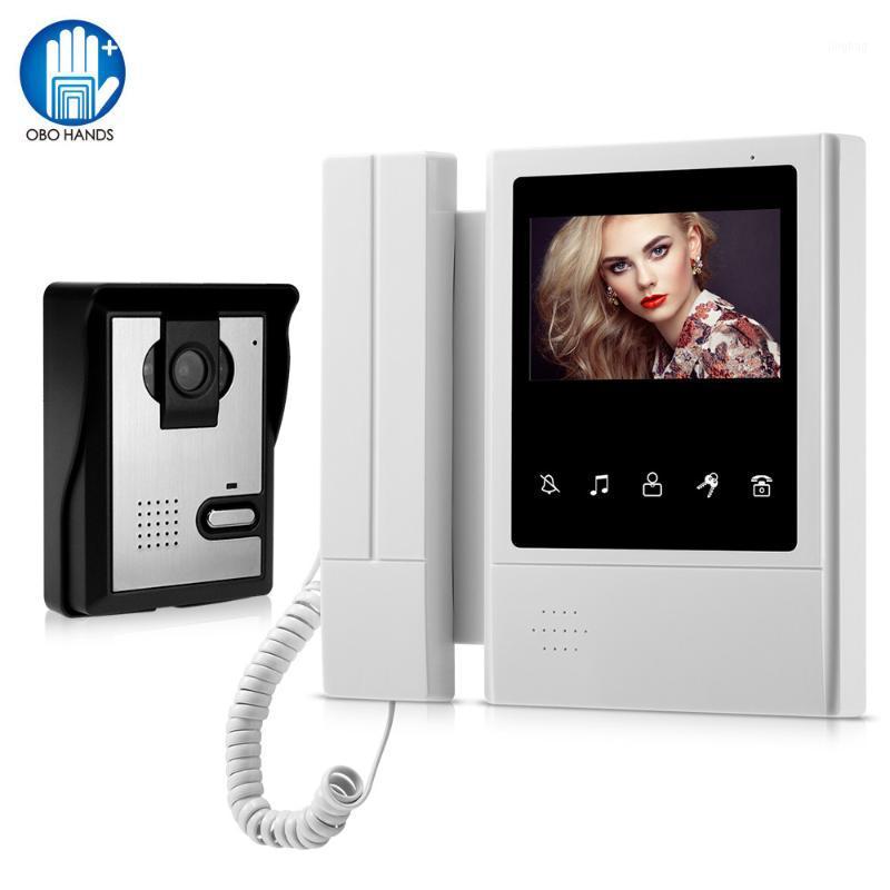 4.3" TFT Color Video Door Phone Intercom System Wired Door Bell interphone Screen Monitor with 25 Ringtone for Home Apartment1
4.3" TFT Color Video Door Phone Intercom System Wired Door Bell interphone Screen Monitor with 25 Ringtone for Home Apartment1