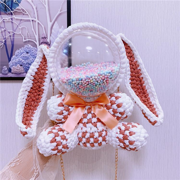 Hand-woven Bag DIY Material Bag Self-made Single-shoulder Cross-body Transparent Backpack Cartoon Hand-stitched
Hand-woven Bag DIY Material Bag Self-made Single-shoulder Cross-body Transparent Backpack Cartoon Hand-stitched