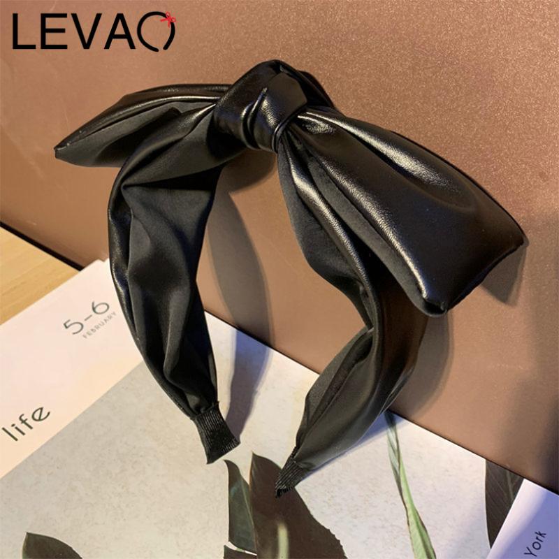 LEVAO Synthetic Leather Big Bow Headband Retro Hair Band Bezel Turban Women Hairbands Girls Elegant Accessories Head Hoop
LEVAO Synthetic Leather Big Bow Headband Retro Hair Band Bezel Turban Women Hairbands Girls Elegant Accessories Head Hoop