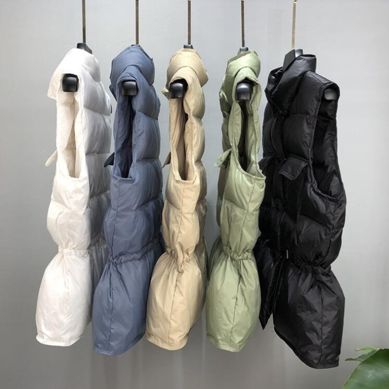 SEDUTMO Winter Duck Down Women Vest Tunic Short Jackets Autumn Waistcoat Casual Puffer Jacket Slim Parkas ED1104 201019