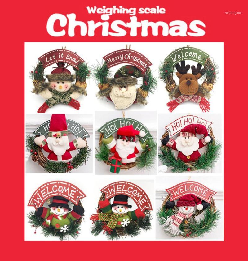 Cute Santa Snowman Garland Rattan Hoop Christmas Home Door Wall Hanging Decor Ornament Home Decoration hot1
Cute Santa Snowman Garland Rattan Hoop Christmas Home Door Wall Hanging Decor Ornament Home Decoration hot1
