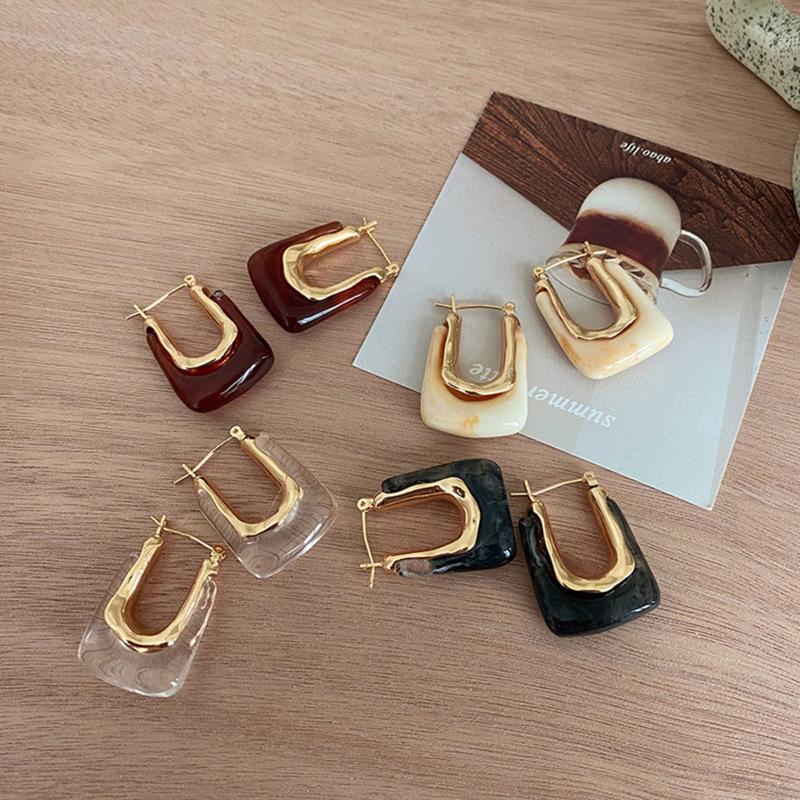 Hoop & Huggie Vintage Fashion U Shaped Earring For Women Tide Geometric Multicolor Ear Clip Senior Light Luxury Earrings 2022 Jewelry, Golden;silver
Hoop & Huggie Vintage Fashion U Shaped Earring For Women Tide Geometric Multicolor Ear Clip Senior Light Luxury Earrings 2022 Jewelry, Golden;silver