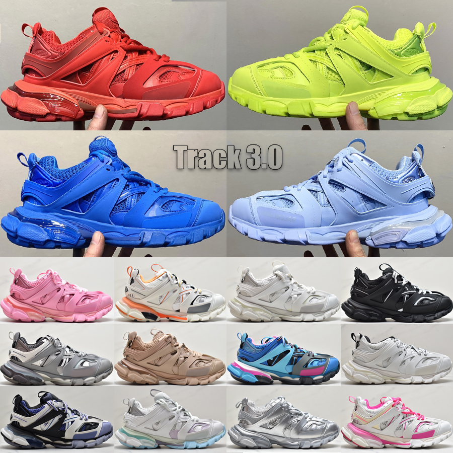 Fashion Paris Track 3.0 Sneakers Men Women Running Shoes High Quality Designer Orange Blue Pastel Grey Triple Silver Black Clear Sole Outdoor Casual Trainers, Bubble wrap packaging
Fashion Paris Track 3.0 Sneakers Men Women Running Shoes High Quality Designer Orange Blue Pastel Grey Triple Silver Black Clear Sole Outdoor Casual Trainers, Bubble wrap packaging