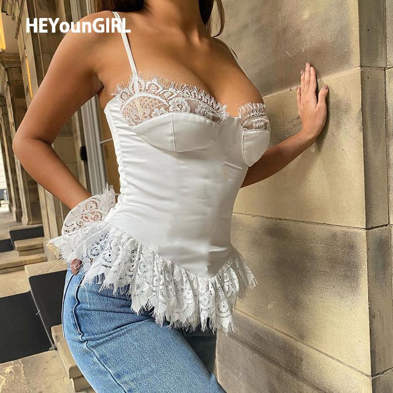 HEYounGIRL Faux Leather Pu Lace Sleeveless Cami Top Backless Sexy Y2K Crop Tops Tees Women Harajuku Punk Strapghetti Strap Top, Black
HEYounGIRL Faux Leather Pu Lace Sleeveless Cami Top Backless Sexy Y2K Crop Tops Tees Women Harajuku Punk Strapghetti Strap Top, Black