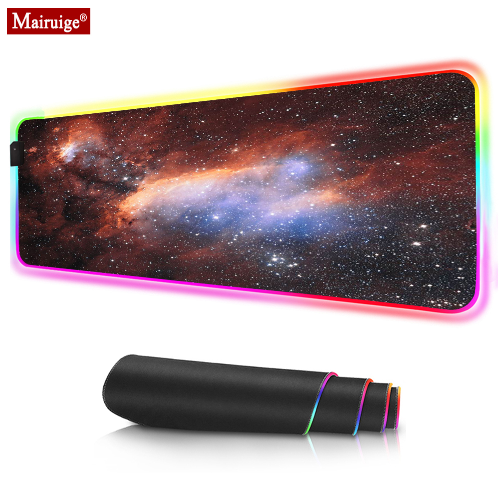 Mouse Pad Large RGB Universe Starfield Fog Space Nebula Mouse Pad LED Computer Mat DIY Custom Final Fantasy Mousepad Desk Mat LJ201031
Mouse Pad Large RGB Universe Starfield Fog Space Nebula Mouse Pad LED Computer Mat DIY Custom Final Fantasy Mousepad Desk Mat LJ201031