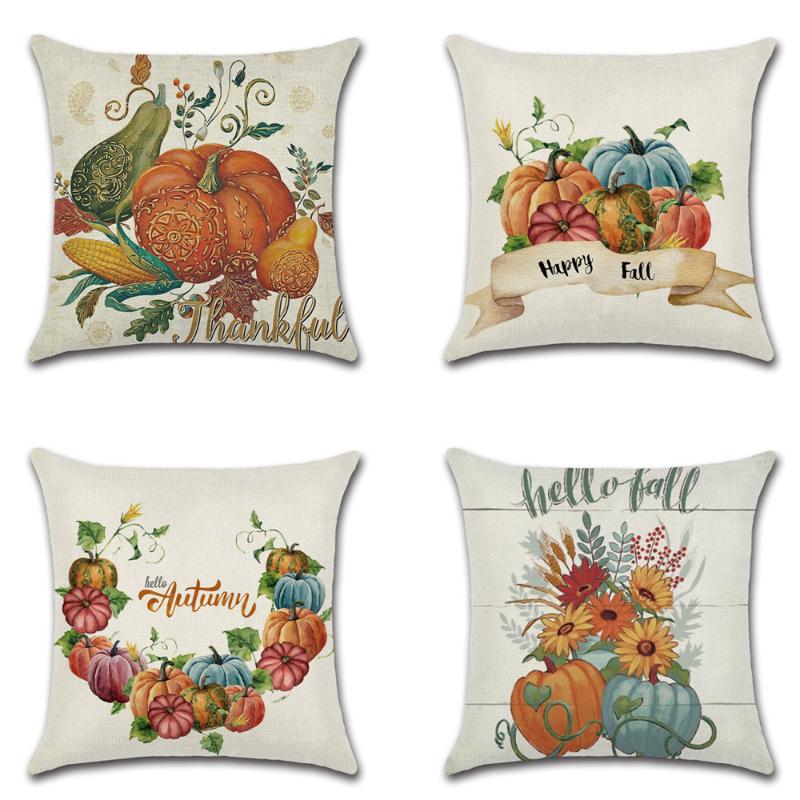 Halloween Pillow Cases Happy Fall Y'all Cotton Linen Sofa Car Pumpkin ghosts Cushion Cover Home Decor 2020 New Arrival 
Halloween Pillow Cases Happy Fall Y'all Cotton Linen Sofa Car Pumpkin ghosts Cushion Cover Home Decor 2020 New Arrival