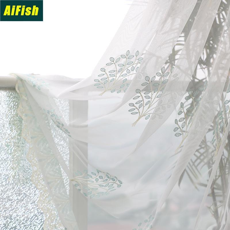 American Fortune Tree Blue Embroidered Window Screen Floor-To-Ceiling Windows Balcony Partition Curtains Custom Curtains M243-31, White
American Fortune Tree Blue Embroidered Window Screen Floor-To-Ceiling Windows Balcony Partition Curtains Custom Curtains M243-31, White