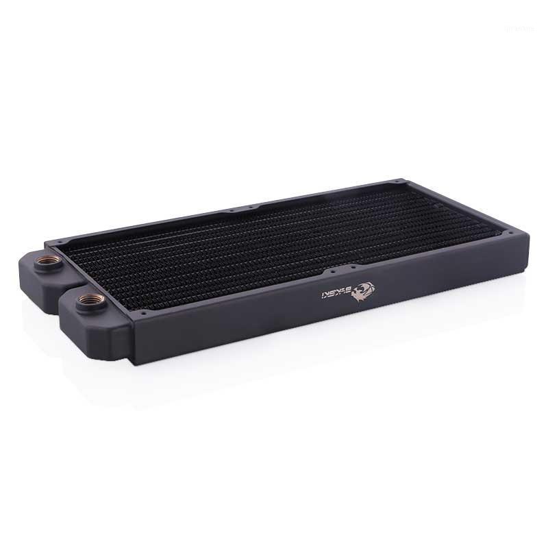 BYKSKI 28mm Thick Copper + Brass 280mm Computer Water Discharge Liquid Heat Exchanger Metal Radiator for 140mm Fans G1/4''1
BYKSKI 28mm Thick Copper + Brass 280mm Computer Water Discharge Liquid Heat Exchanger Metal Radiator for 140mm Fans G1/4''1