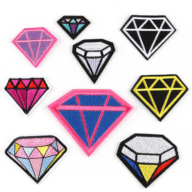 Embroidered Diamond Patch for Clothing Embroidery Child Garment Applique Car Patches embroidered patch Diamond patches with Patches, Black
Embroidered Diamond Patch for Clothing Embroidery Child Garment Applique Car Patches embroidered patch Diamond patches with Patches, Black