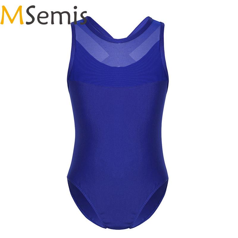 Gymnastic Swimsuit for Girls Leotard Ballet Dress Gymnastics Dress Ballerina Mesh Splice Straps Criss-cross Cutout Back Ballet, Blue
Gymnastic Swimsuit for Girls Leotard Ballet Dress Gymnastics Dress Ballerina Mesh Splice Straps Criss-cross Cutout Back Ballet, Blue