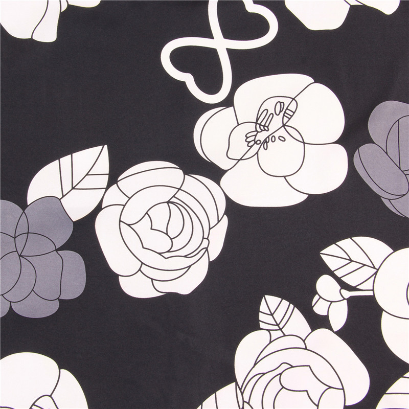 Double-Sided Flower Print Hair Scarf Wrap Shawl 90 Silk Scarfs Square Handmade Joker Neck Foulard Satin Hand Rolled Edge Bandana Headband