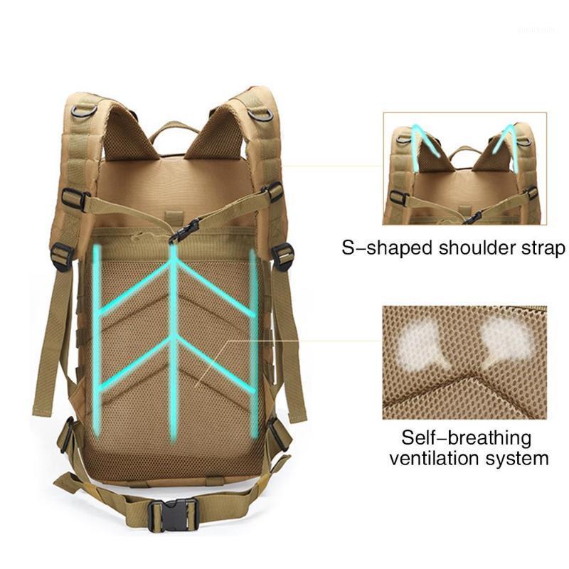 Backpack Backpack Hunting Tactical Camping Bag 35L 800D Waterproof Oxford Field Survival Drawstring Durable Outdoors1, Khaki
Backpack Backpack Hunting Tactical Camping Bag 35L 800D Waterproof Oxford Field Survival Drawstring Durable Outdoors1, Khaki