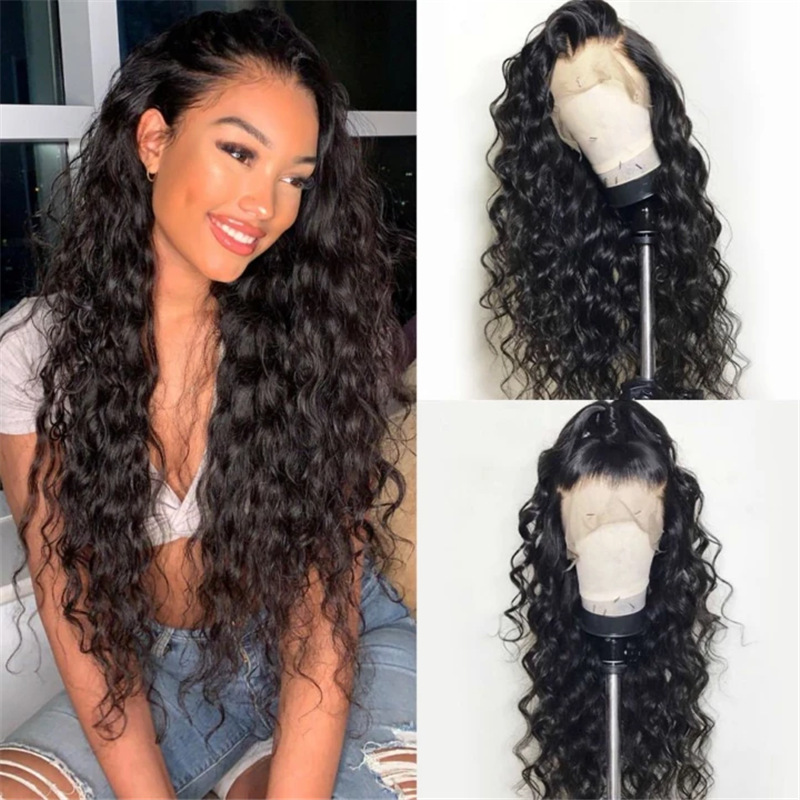 Deep Wave Wigs Lace Human Hair Wigs for Black Women Long Black Curly Hair Glueless Brazilian Remy Curly Human Hair Wigs
Deep Wave Wigs Lace Human Hair Wigs for Black Women Long Black Curly Hair Glueless Brazilian Remy Curly Human Hair Wigs